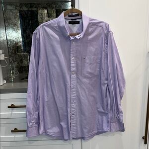 Tommy Hilfiger Men's Purple Shirt